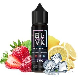 ایجوس بی ال وی کی توت فرنگی لیموناد یخ | BLVK ICED BERRY LEMONADE Juice